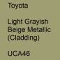 Preview: Toyota, Light Grayish Beige Metallic (Cladding), UCA46.